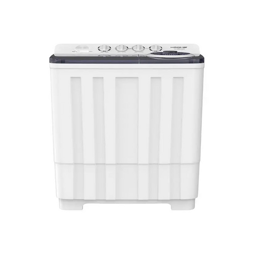 KROME 20KG Twin Tub Semi-Automatic Washing Machine | Powerful Wash with Mechanical Wash Timer | Intuitive Control | Durable Aluminium Spin Motor | 480W Wash & 200W Spin Input Power | White | KR-WSA200K EROS