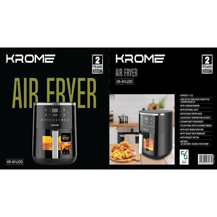 Krome 4.2 L Digital Control Air Fryer | KR-AF42DD