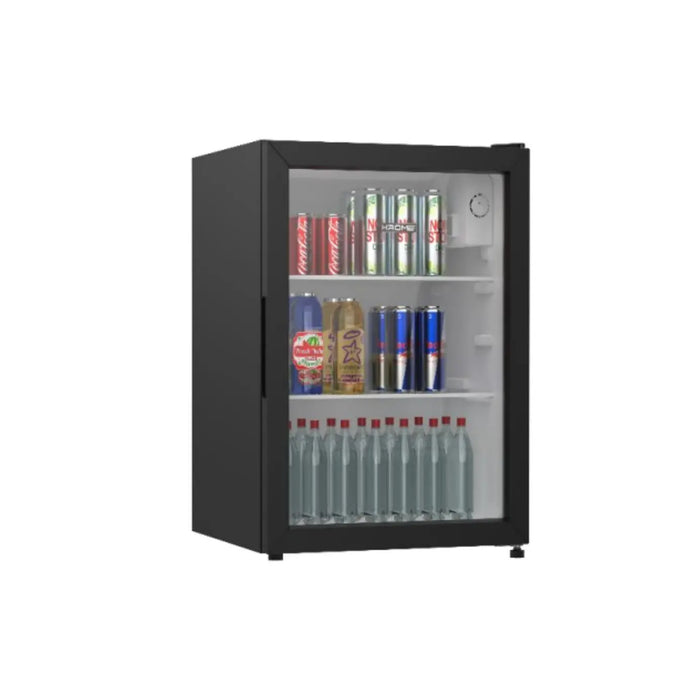 Krome 90L Beverage Cooler | Single Door | Glass Shelf | Manual Defrost | KR-BC90DM