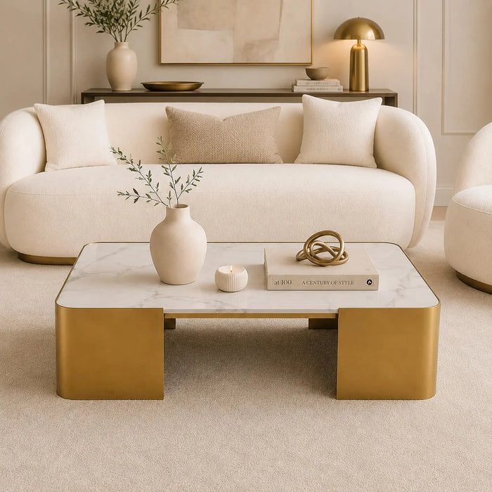 Aurelia Marble Coffee Table