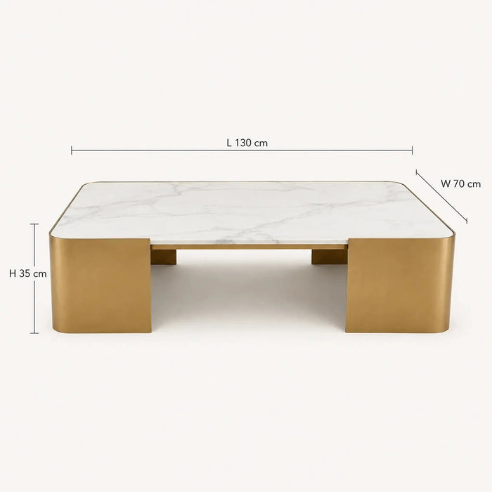 Aurelia Marble Coffee Table