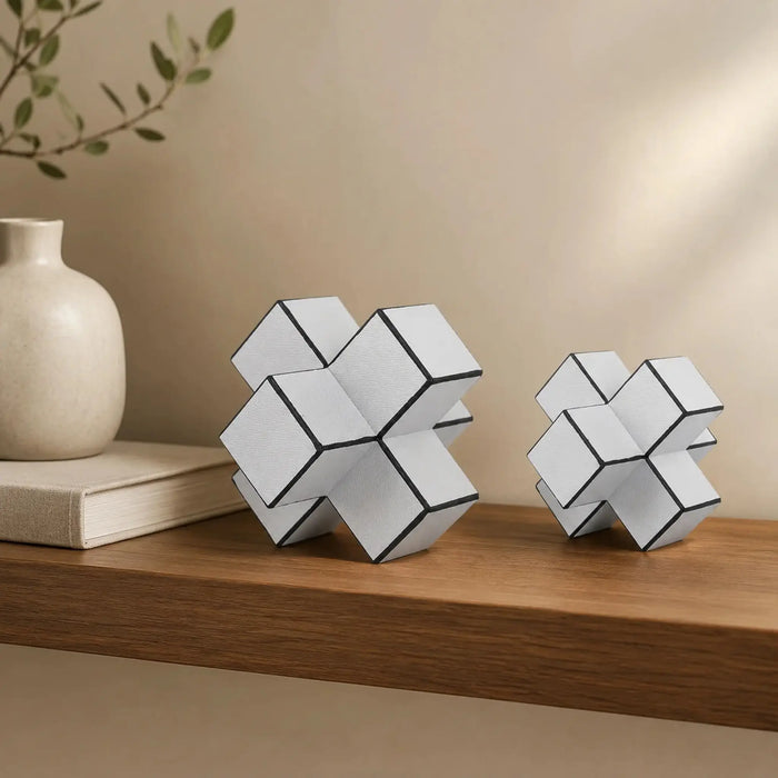Cubix Duo Sculptures