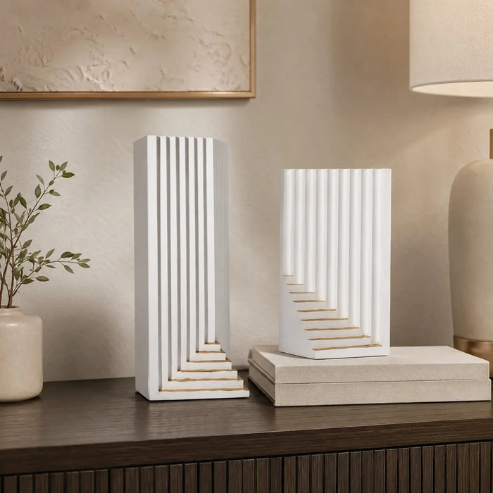 Ivory Steps Decorative Set
