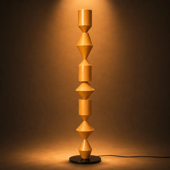Totem Wood Floor Lamp