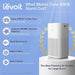 LEVOIT Smart Air Purifier for Large Rooms | Covers up to 1588 Sq. Ft | APP Control, PM2.5 Display | H13 HEPA Filter Removes 99.97% of Particles | Allergies, Dust, Smoke | Alexa Control | White" EROS