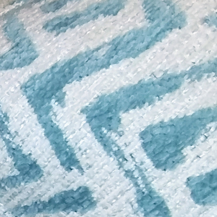Azure Shell Weave Pillow