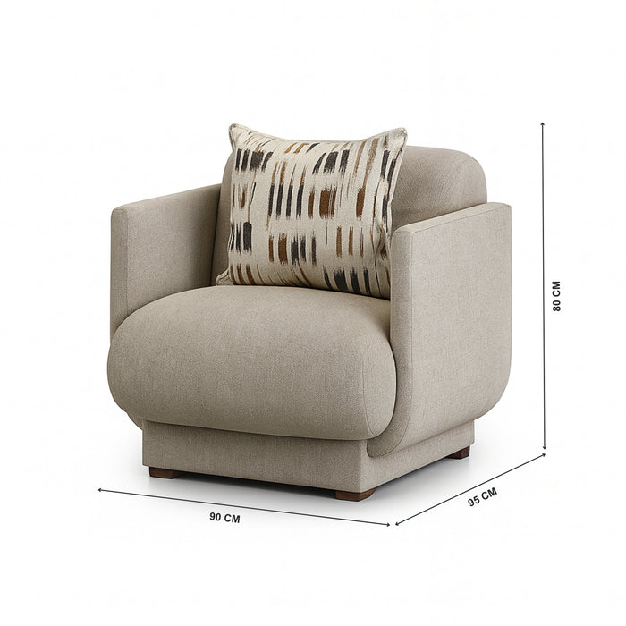 Bucharest Single Seater Sofa