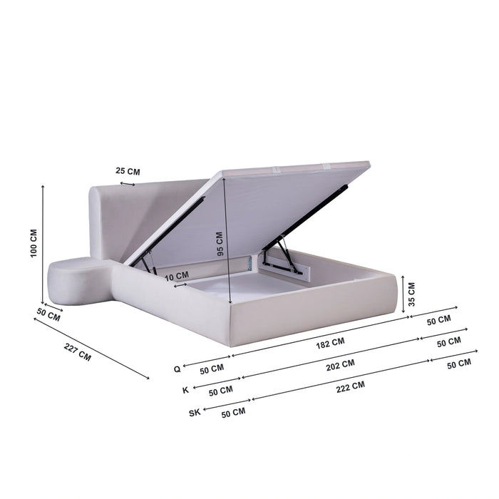 Celine Upholstered Bed