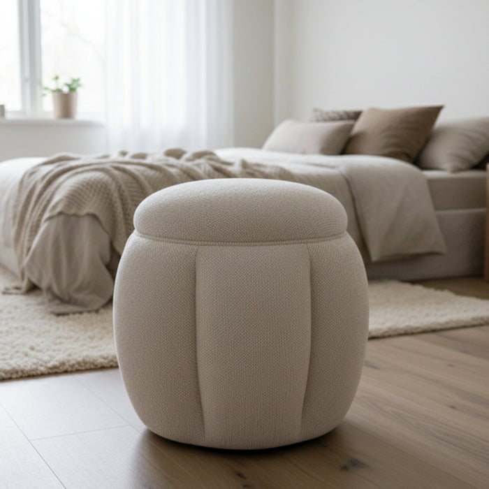 Cloud Soft Fabric Pouf