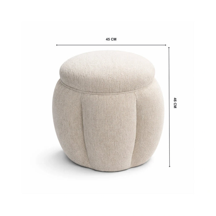 Cloud Soft Fabric Pouf