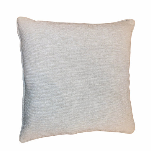 Cream Textured Chenile Pillow Living Point
