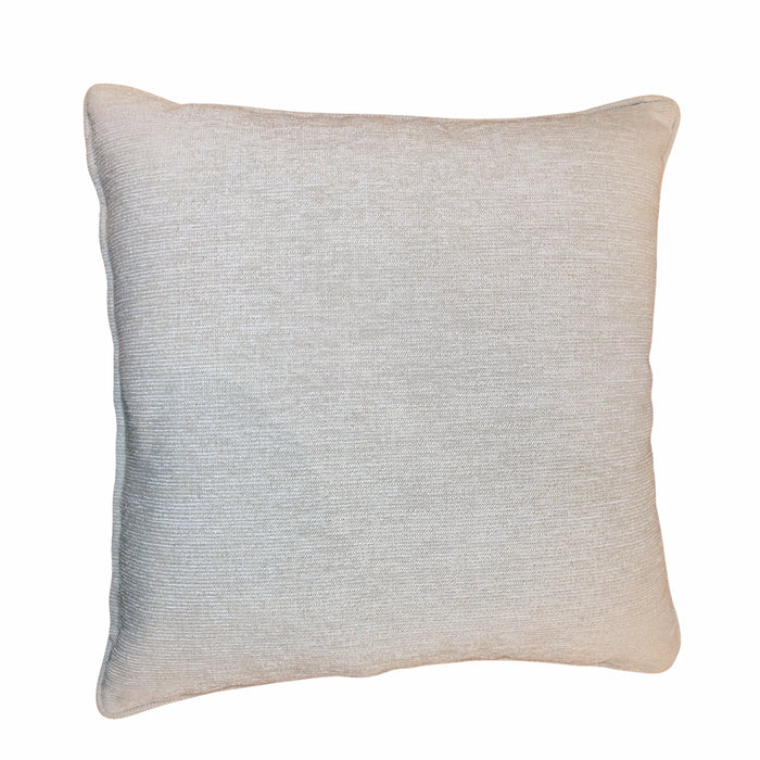 Cream Textured Chenile Pillow