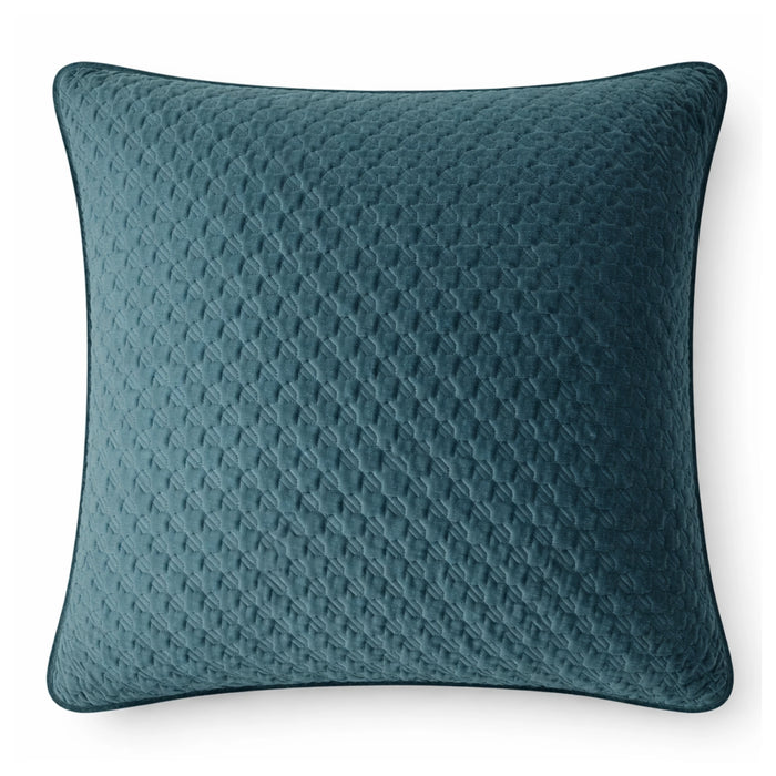Emerald Velvet & Forest Quilt Mosaic Pillow Set