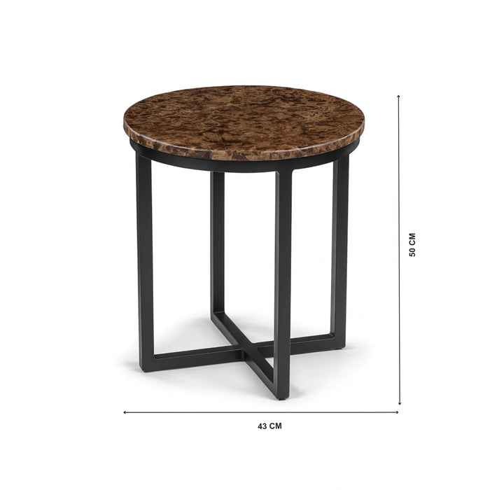 Enzo Marble End Table