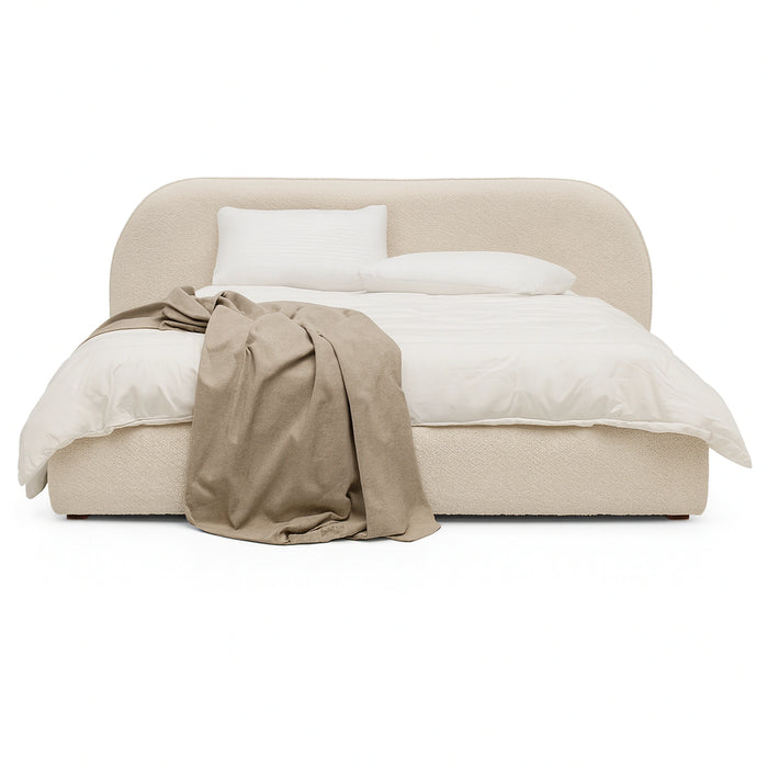 Ezra Bouclé Bed