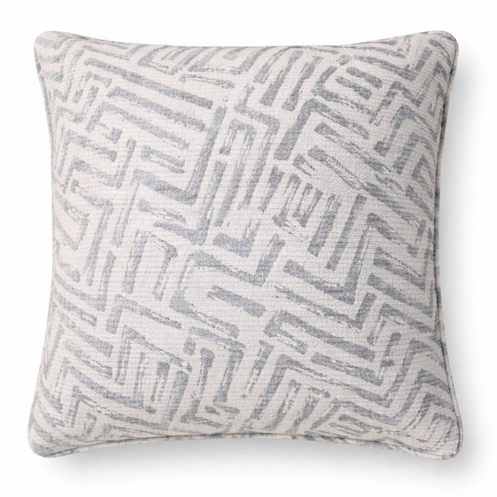 Grey Shell Weave Pillow