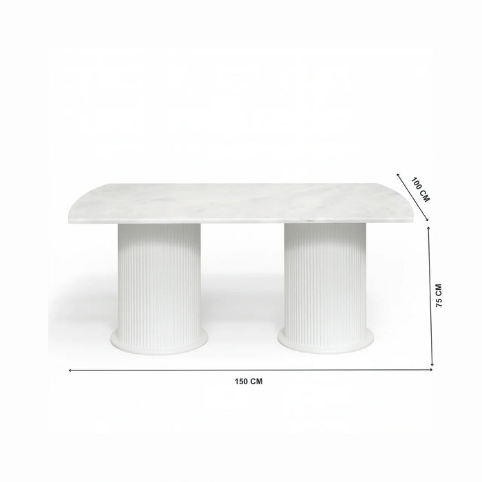 Larson Marble Dining Table