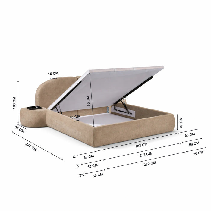 Laura Upholstered Bed