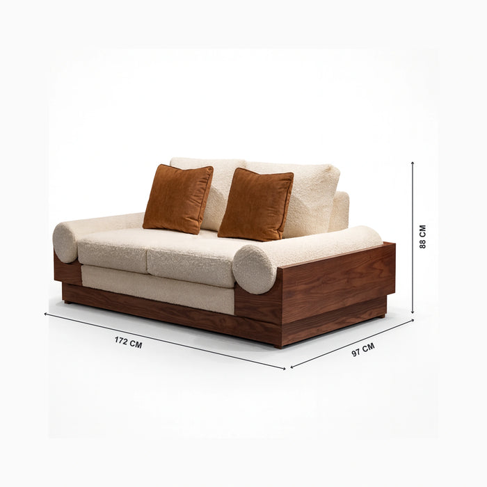 Lincoln Ash Wood Sofa