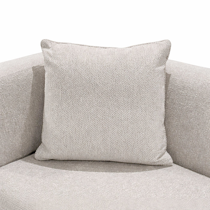 Navy Shell Weave & Crème Texture Pillow Set