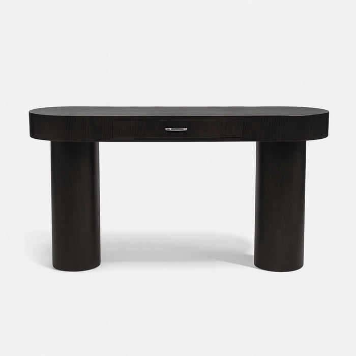 Percia Ash Veneer Console Table