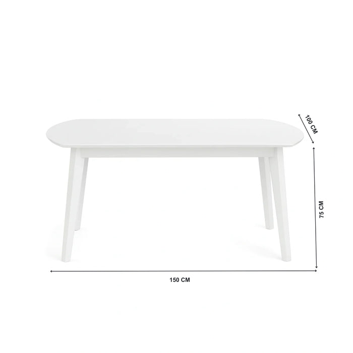 Riga 4 Seater Wooden Dining Table