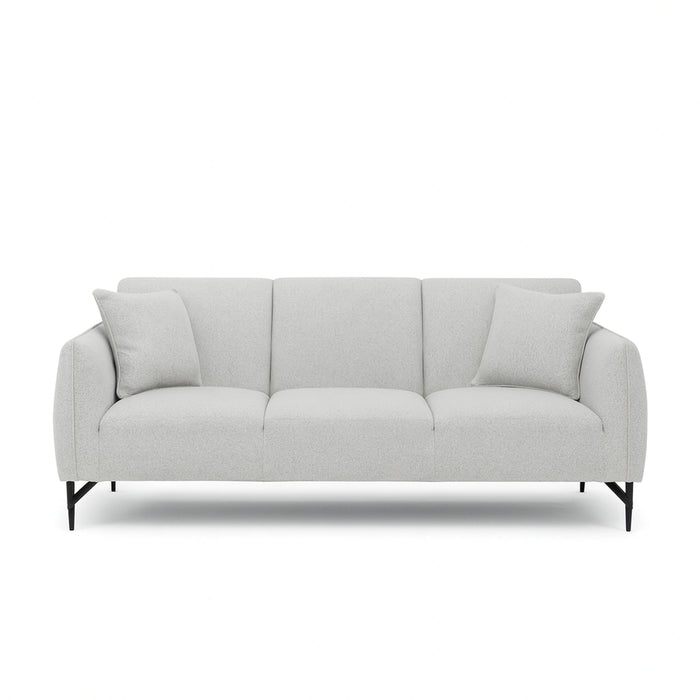 Sadq Soft Grey 2 & 3 Seater Sofa
