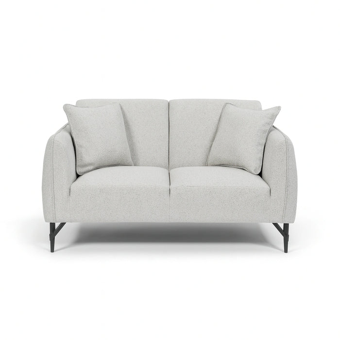 Sadq Soft Grey 2 & 3 Seater Sofa