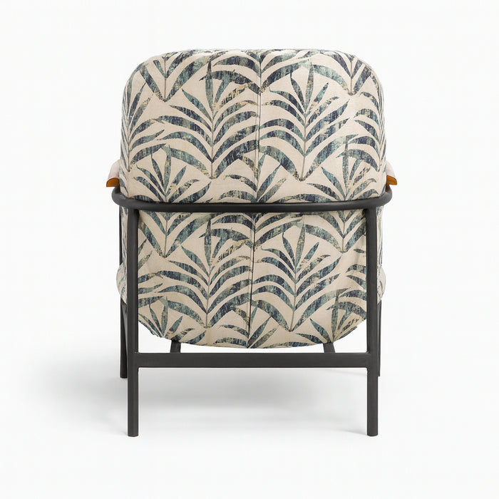 Samantha Metal Accent Chair