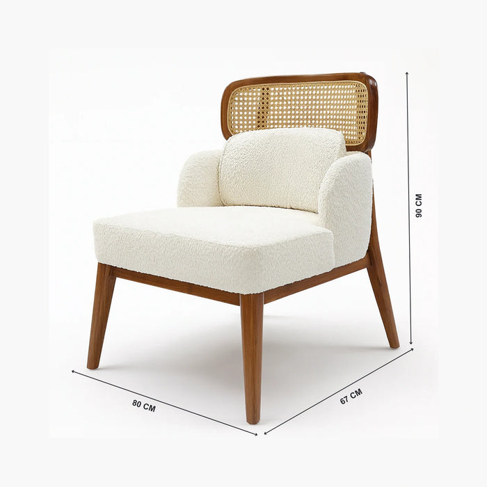 Sansa Rattan Accent Chair