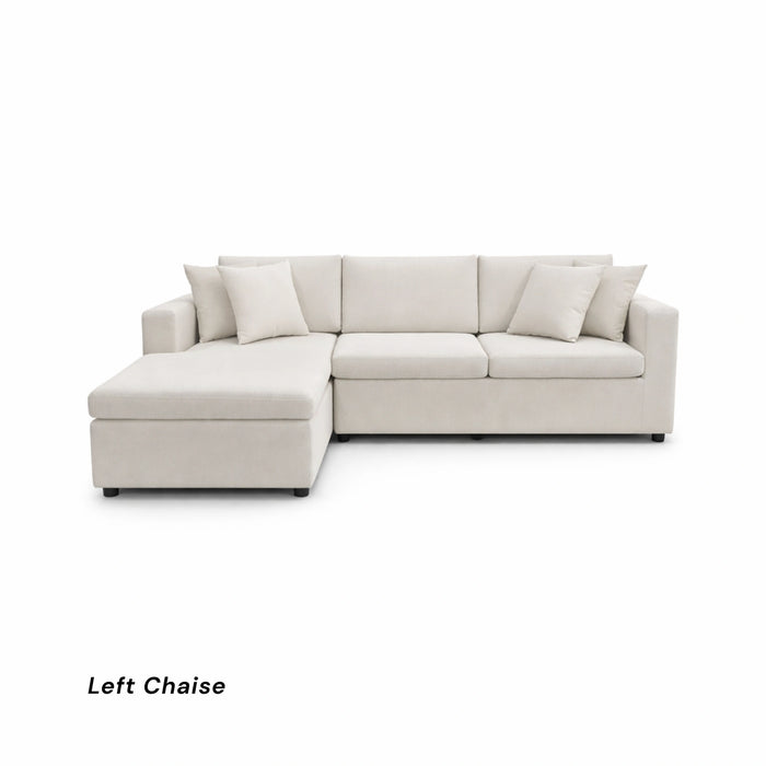 Sophie 3-Seater L-Shape Sofa Bed