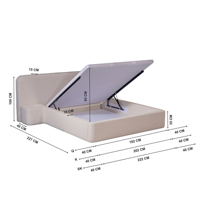 Sylvie Upholstered Bed