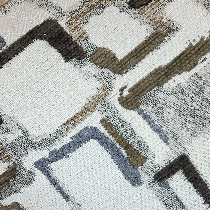 Raw Umber Chenille Pillow