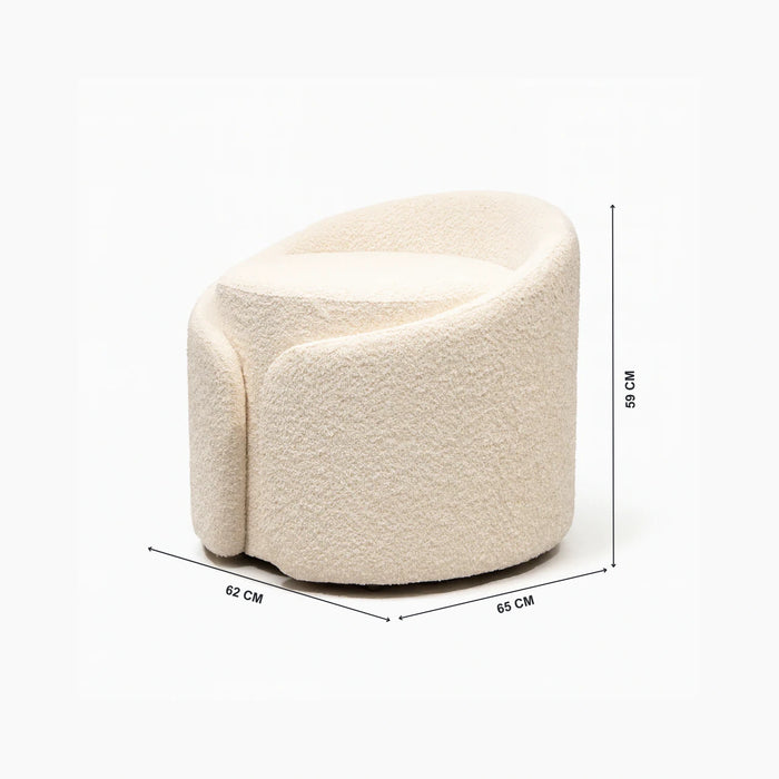 Tufty Boucle Pouf