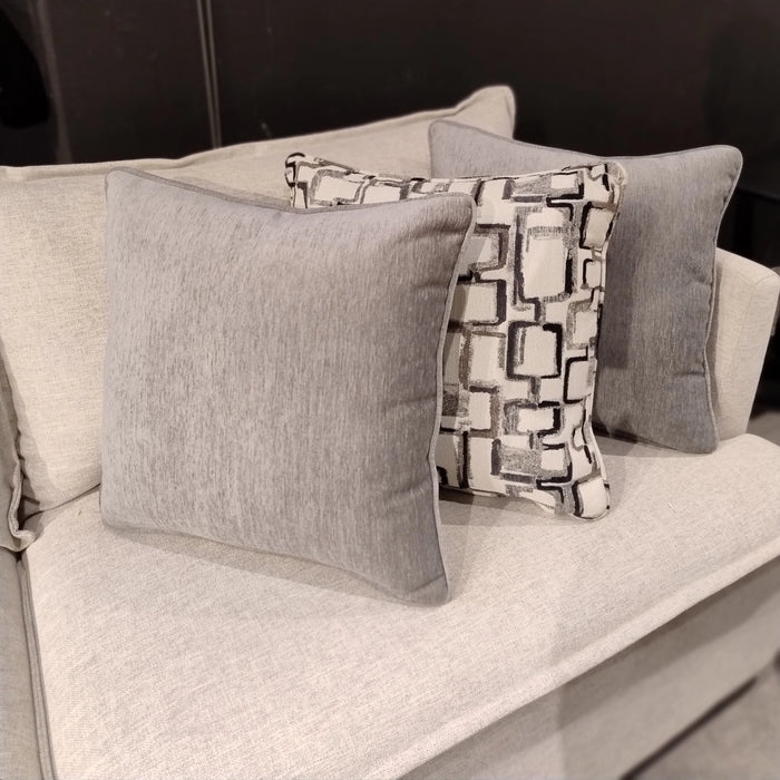 Cool Ash Chenille Pillow