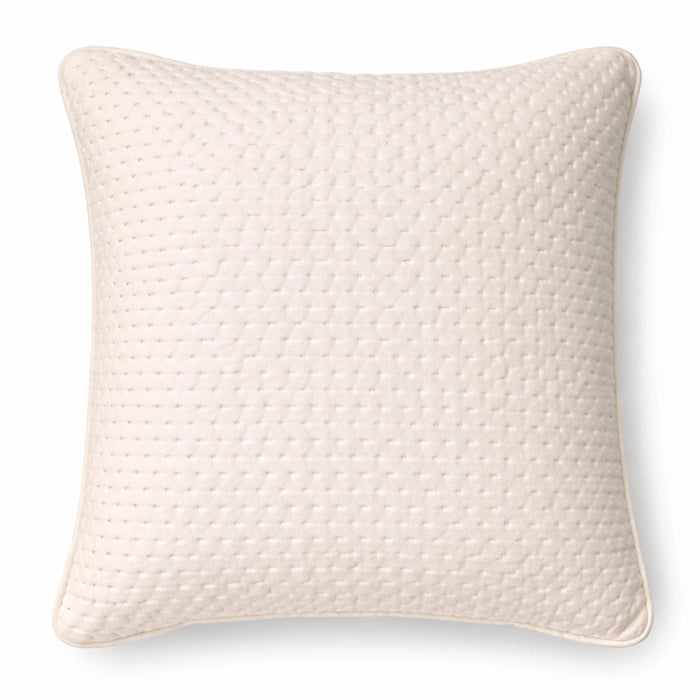 Vanilla Velvet & Embossed Diamond Pillow Set