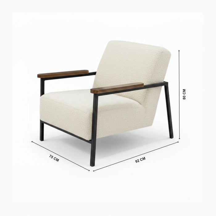 Verona Metal Accent Chair