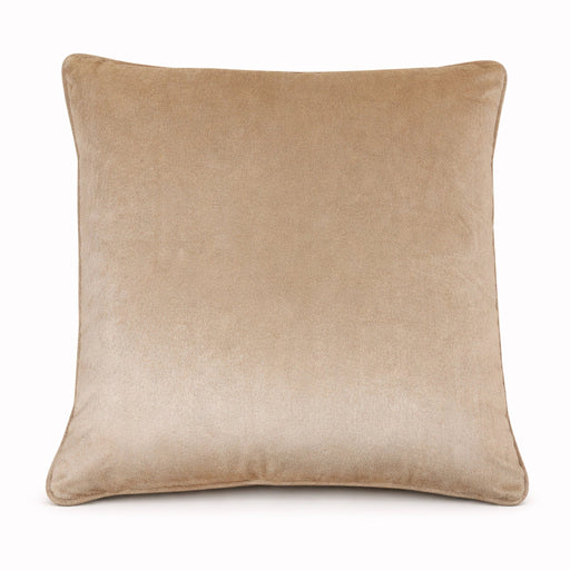 Brown Velvet Pillow Living Point