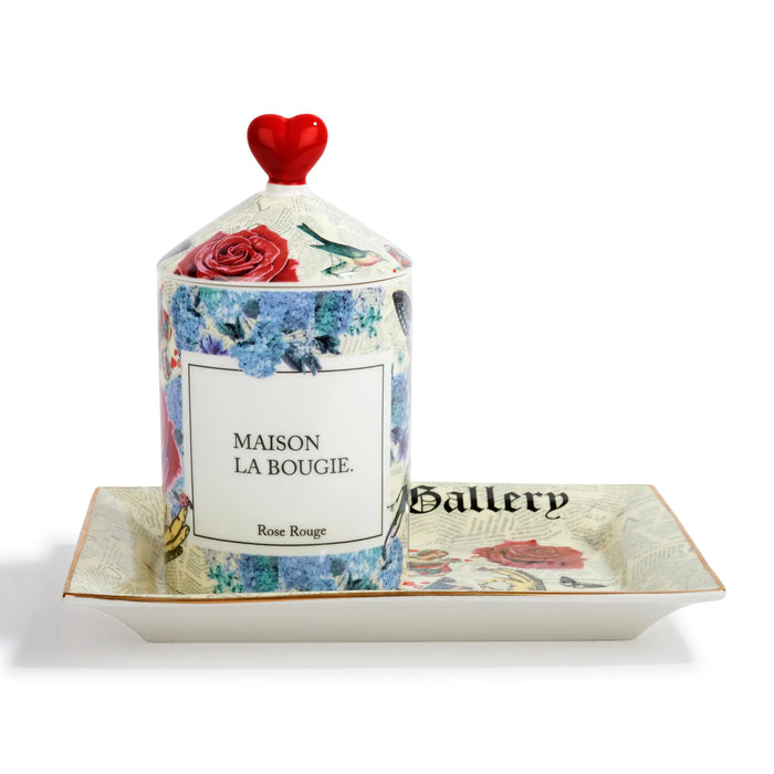 Rose Rouge Bougie The B Project