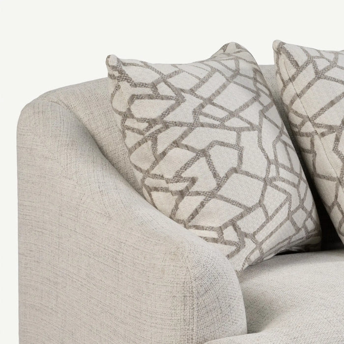 Manuel 3 Seater Sofa Grey