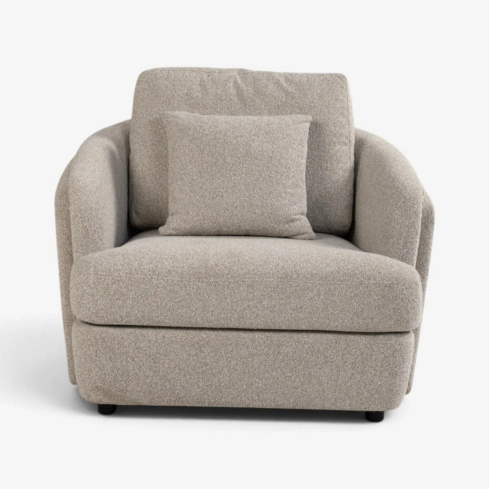 Marcela 1 Seater Sofa Ecru