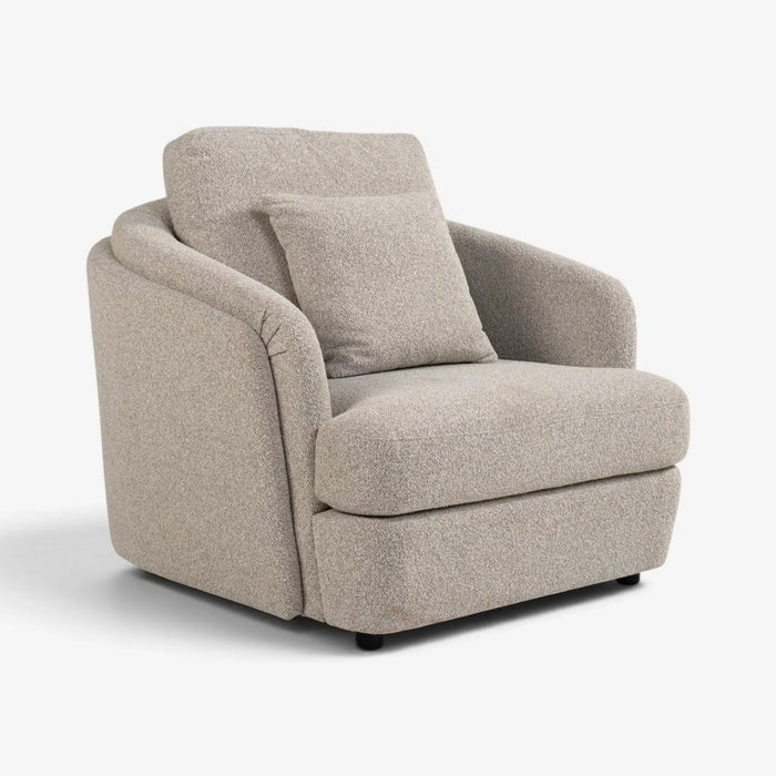 Marcela 1 Seater Sofa Ecru