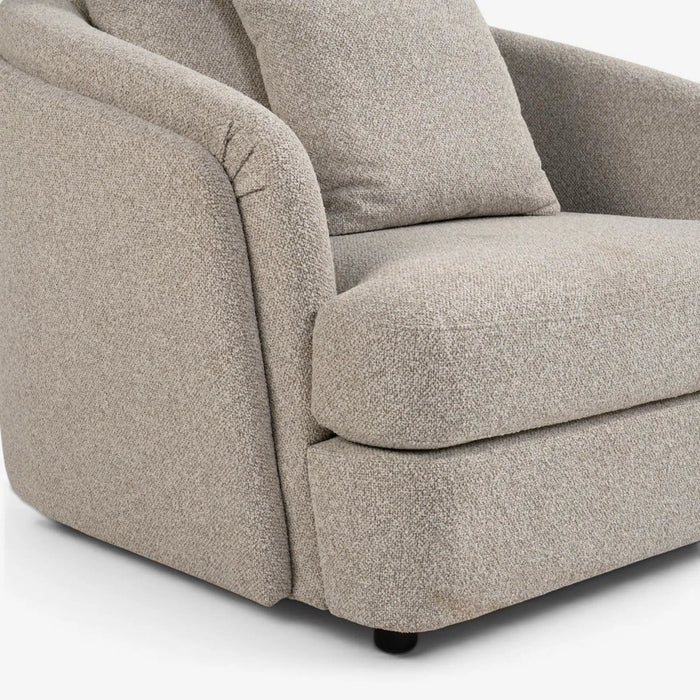 Marcela 1 Seater Sofa Ecru