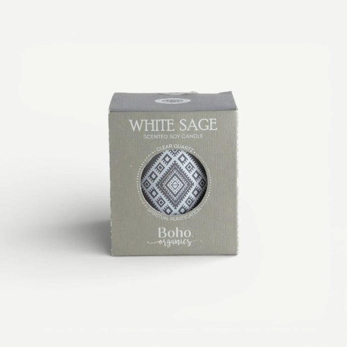 Mashrabiya Scented Candle-White Sage