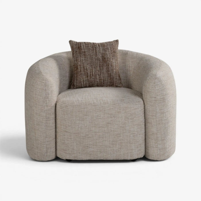 Meona 1 Seater Sofa Beige