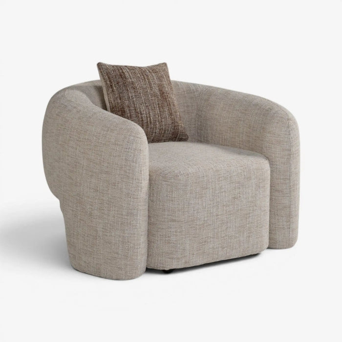 Meona 1 Seater Sofa Beige
