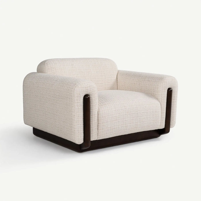 Merlis 1 Seater Sofa Ecru