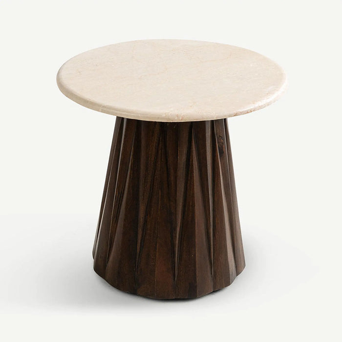 Micah End Table Beige