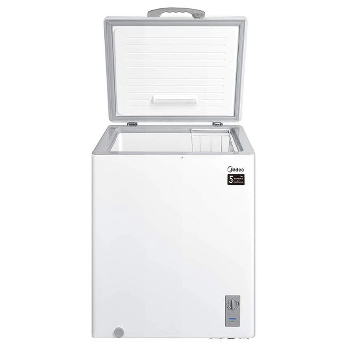 Midea 186 Liters Chest Freezer White | 1 Year Full and 5 Years Compressor Warranty | HS186CN
