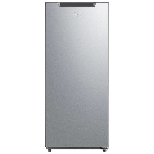 Midea 268L Gross & 190L Net Single Door Refrigerator | Semi Auto Defrosting | Tempered Glass | Full Insulation Body | Adjustable Door Tray | Best Compact Small Fridge | Silver | MDRD268FEE50AE EROS